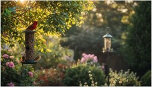 feeder placement for maximum attraction