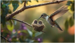 female hummingbird behavior and roles