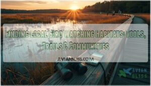 finding local bird watching habitats