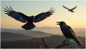 flight style and vocalizations