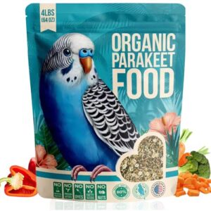 Flocksentials 80% Organic Parakeet Food B0F1PZ1QFS