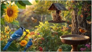 food sources to attract bug-eating birds
