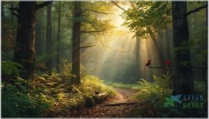 forests and woodlands for songbirds