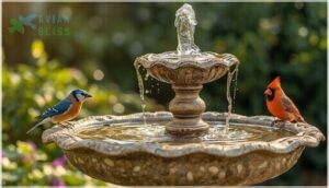 fountain depth and design considerations