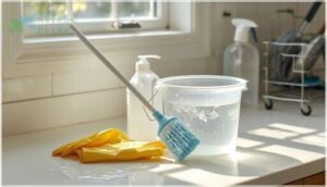 gather your cleaning supplies