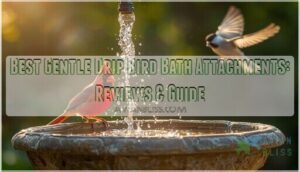 gentle drip bird bath attachment