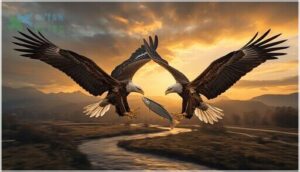 gift presentations and synchronized flights