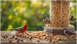 grains, millets, nuts, and fruits