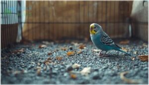 gravel and grit-coated liners