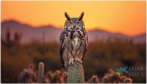 great horned owl