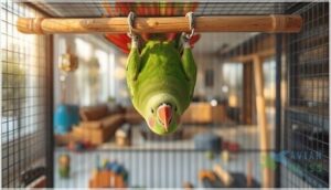 green-cheeked conure – playfulness and space needs green-cheeked conure – playfulness and space needs