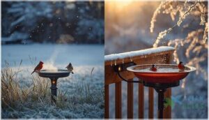 ground-level and deck-mount options