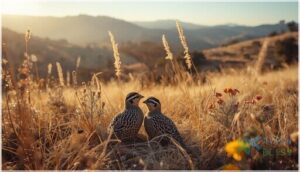 habitat and range of the california quail