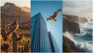 habitats and distribution across california