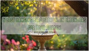 hanging bird bath chain extender