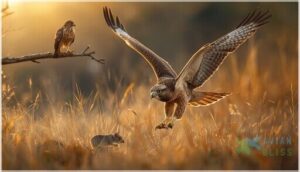 hawk diet, hunting, and behavior
