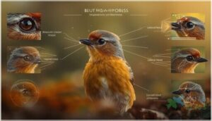 head and eye movements
