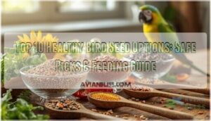 healthy bird seed options