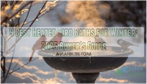 heated bird baths for winter