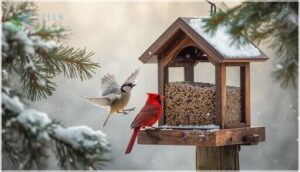 hopper feeders – versatility and weather protection