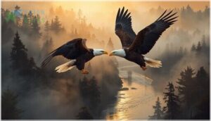 how eagles choose their mates