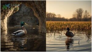 how environment affects duck quack echoes