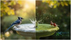 how often to clean bird baths