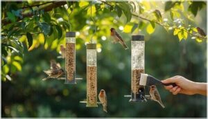 how often to clean bird feeder tubes