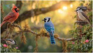 how to identify louisiana backyard birds