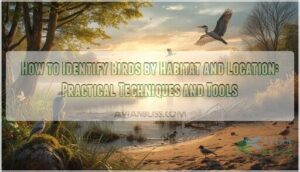 identifying birds by habitat and location