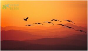 increased flight range for migratory birds