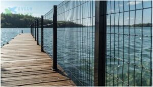 installing fences, railings, and grid wiring