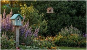 integrating bird houses into garden design integrating bird houses into garden design