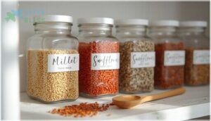 labeling and organizing seed containers