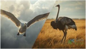 largest flying and flightless birds