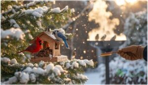 maintaining bird health and safety