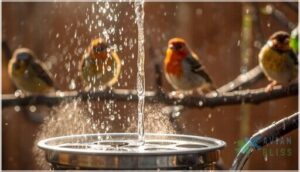 maintaining feeders for bird safety