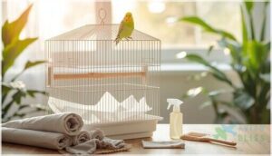 maintenance tips for bird cage liners