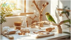 maintenance tips for wood bird cage accessories