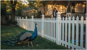 managing peacocks in human environments