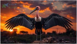 marabou stork