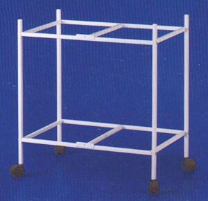Mcage 2 Shelves Rolling Stand for B08PC9ZTRY