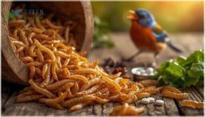 mealworms and insects
