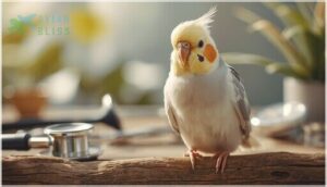 medical causes of squeaking in cockatiels