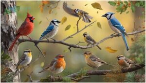 most common birds in michigan