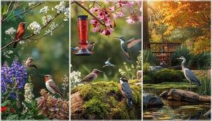 most frequently spotted birds by season