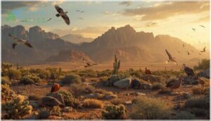 mountain and desert habitats