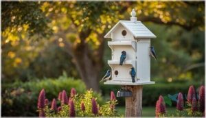 multi-level and condo-style birdhouses