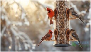 multiple feeding ports and perches multiple feeding ports and perches