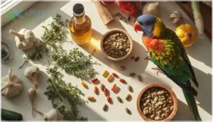 natural and supportive parasite control methods